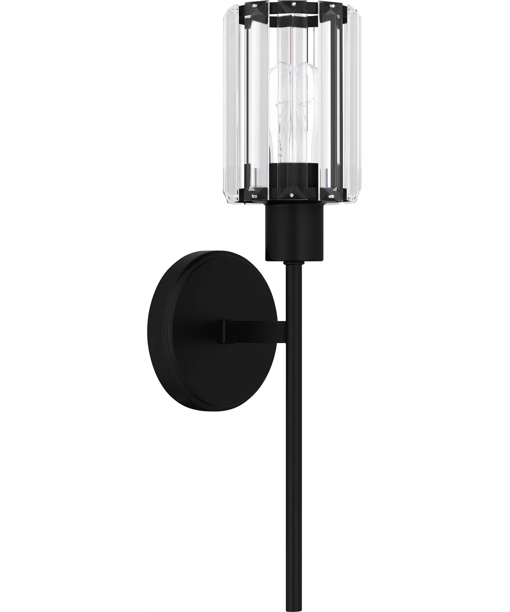 Isla Small 1-light Wall Sconce Matte Black - Image 3
