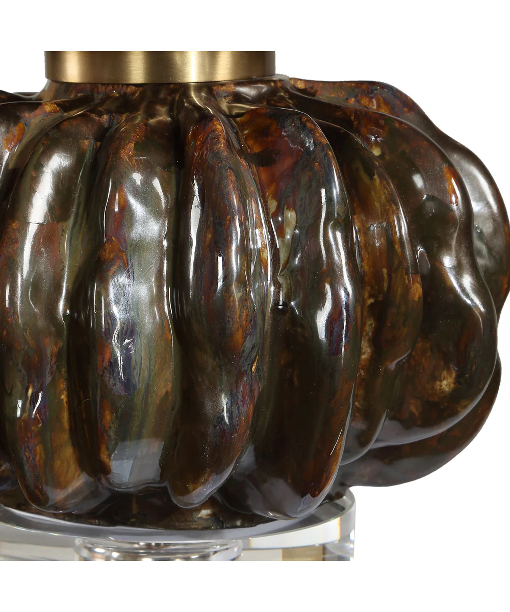 Jaudon Stacked Bronze Table Lamp - Image 4