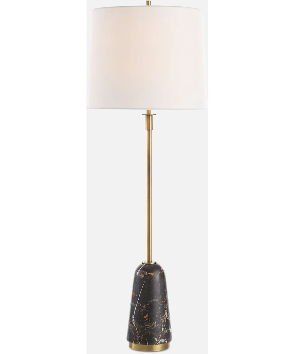 Jenson Black Marble Buffet Lamp