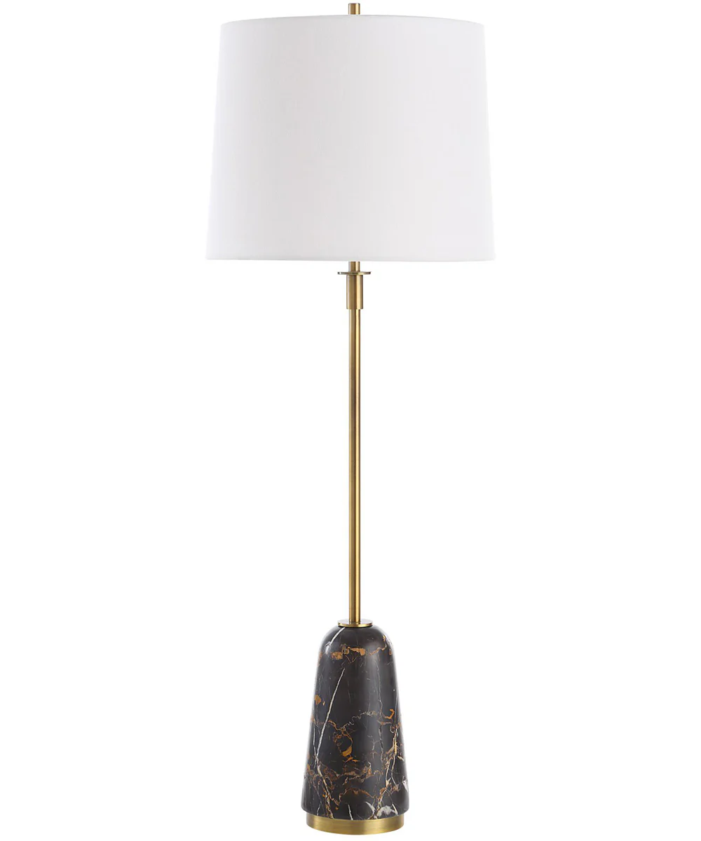 Jenson Black Marble Buffet Lamp - Image 4