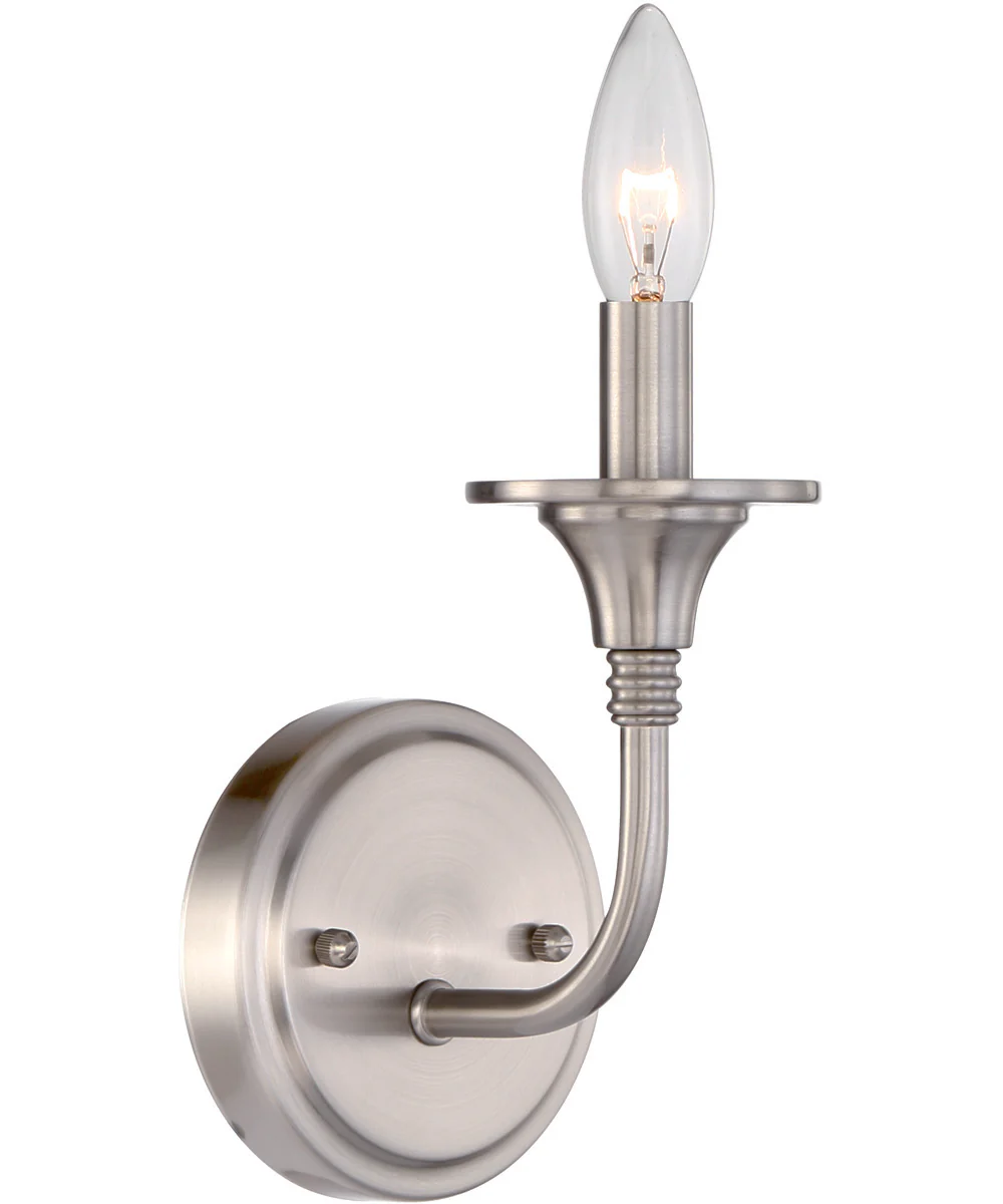 Jolenne 1-Light Wall Sconce Brushed Polished Nickel - Image 2