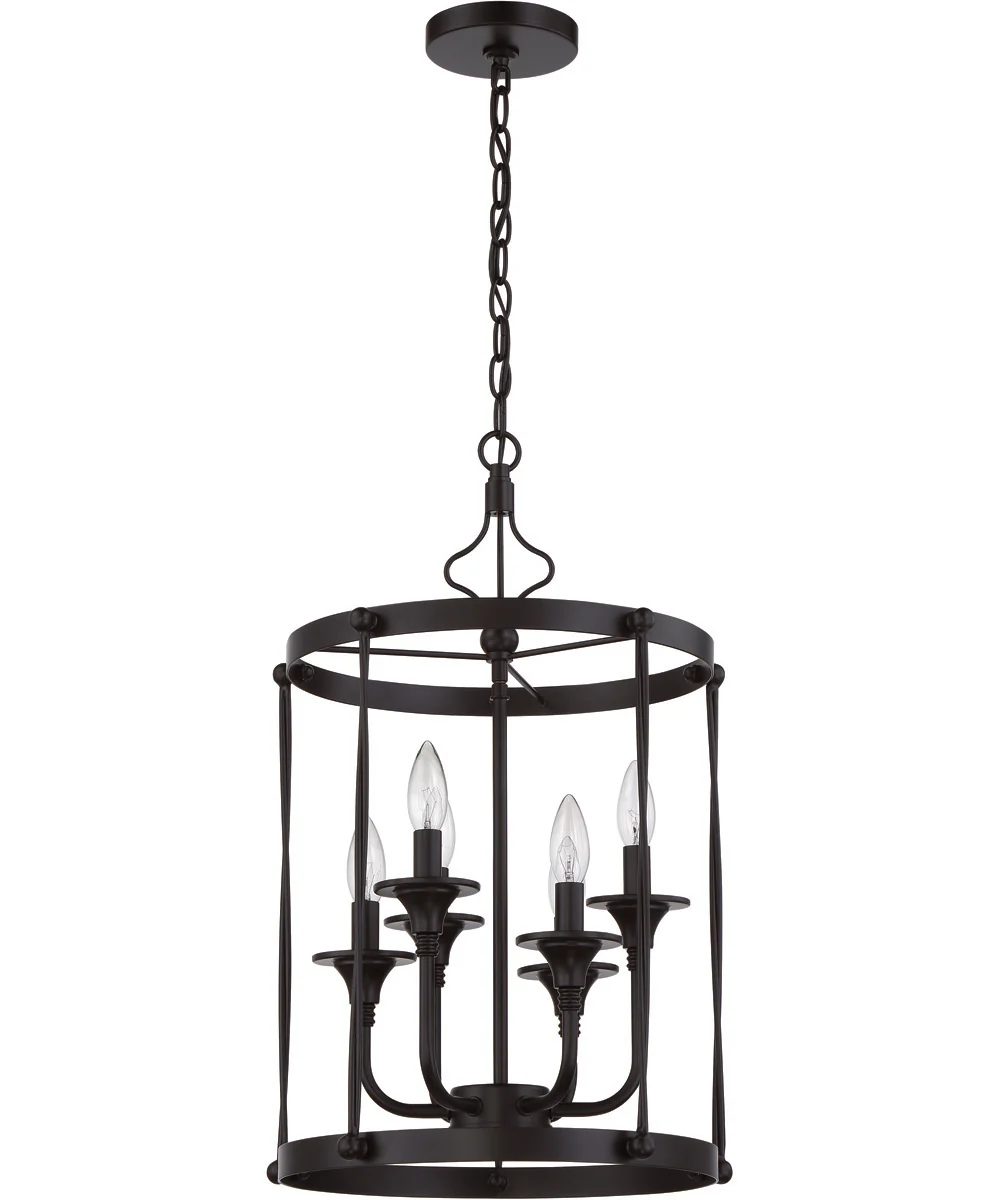 Jolenne 6-Light Foyer Flat Black - Image 4