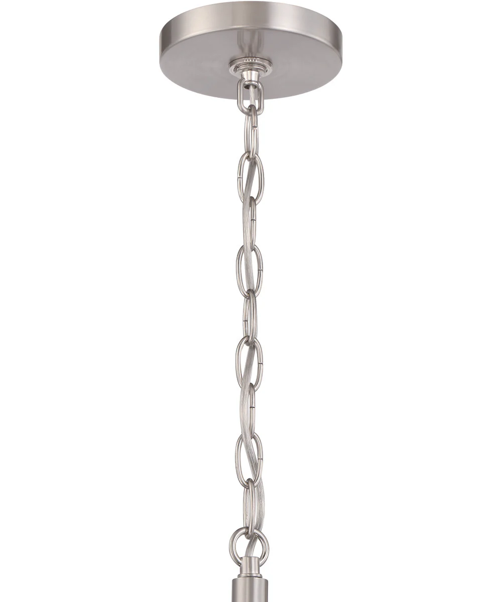 Jolenne 8-Light Chandelier Brushed Polished Nickel - Image 5