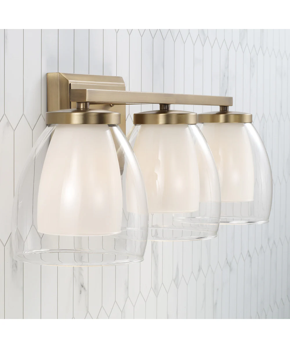 Joss 3-Light Vanity Aged Brass - Image 6