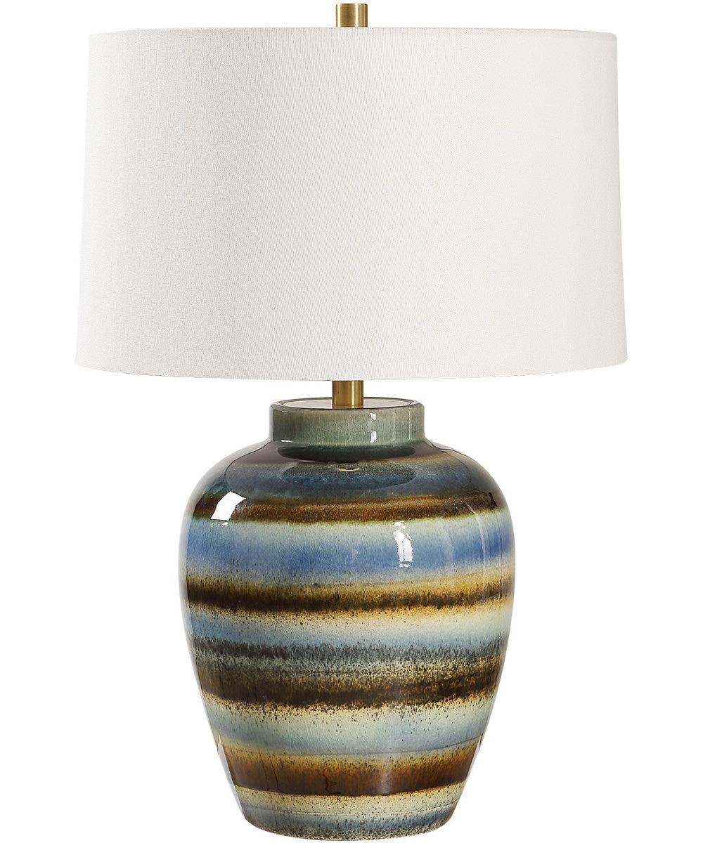 Judarn Blue Brown Table Lamp - Image 4