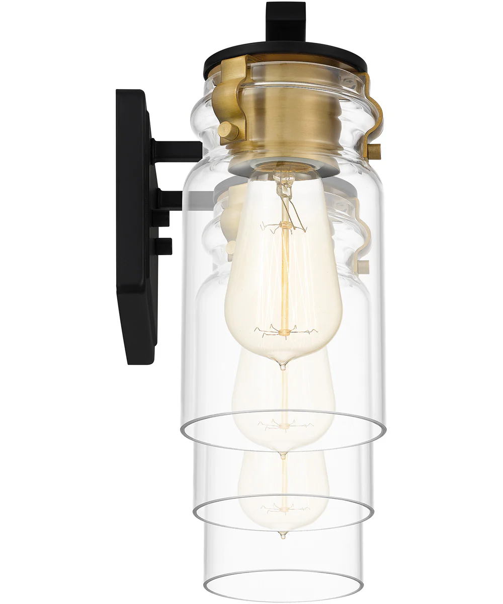 Keesey Large 3-light Bath Light Matte Black - Image 5