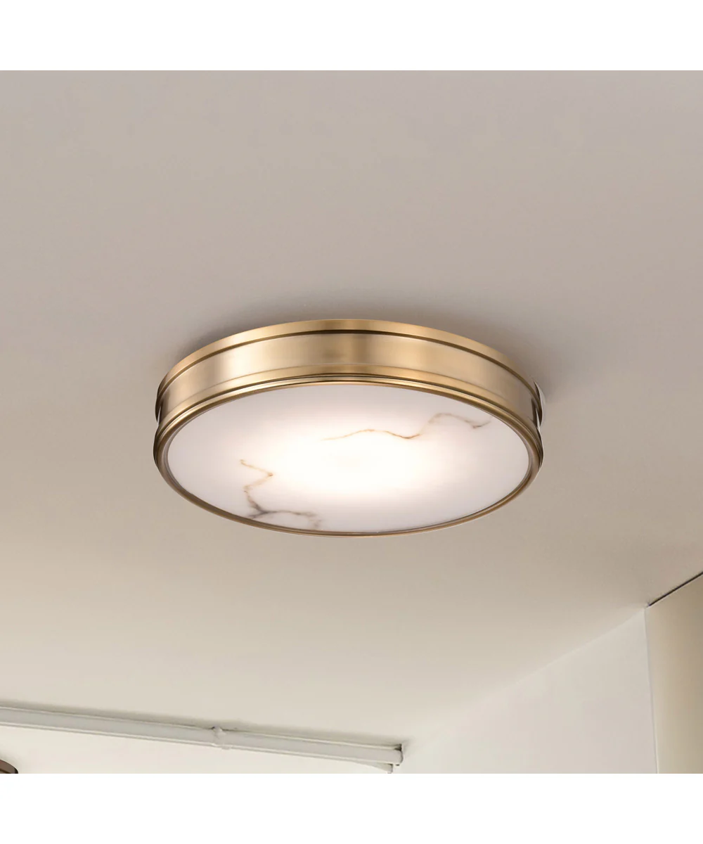 Kendall  Close-to-Ceiling Burnished Brass - Image 3