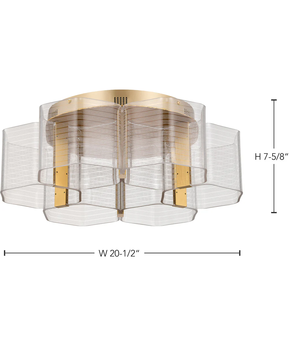Kenzo  Close-to-Ceiling Polished Anodized Bronze - Image 12