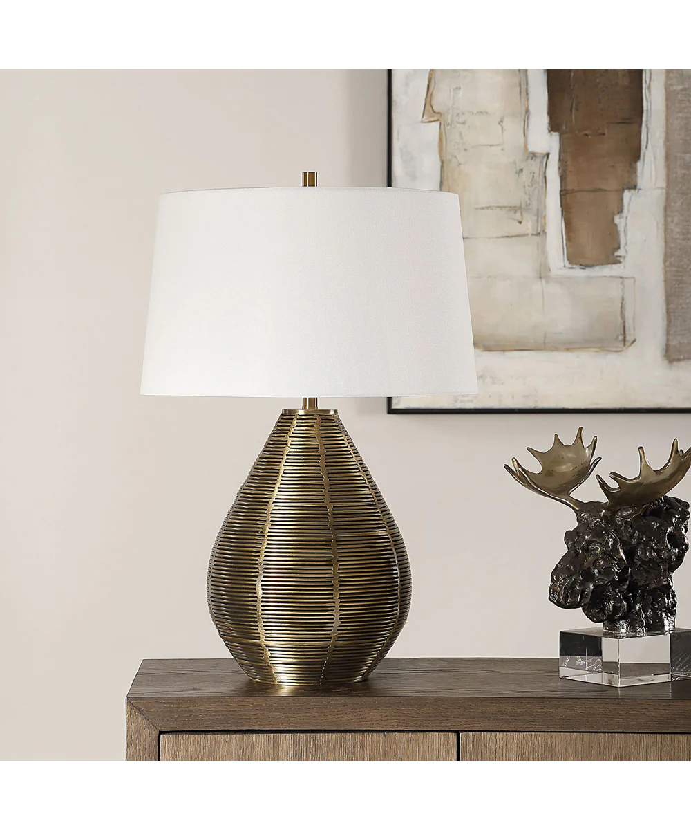 Knowles Brass Table Lamp - Image 3