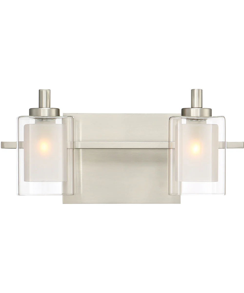 Kolt Medium 2-light Bath Light Brushed Nickel - Image 2