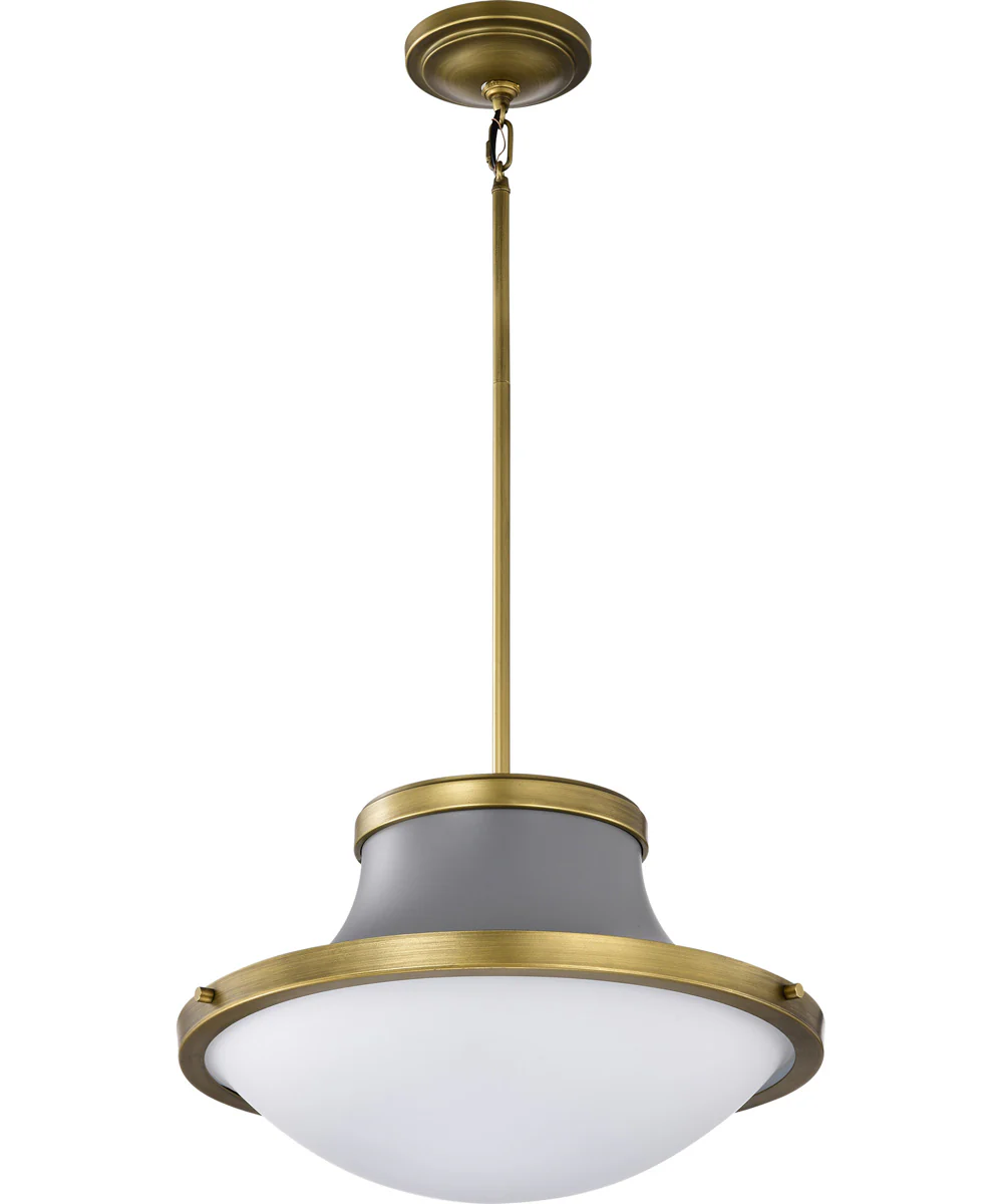 Lafayette 3-Light Pendant Matte Gray - Image 5