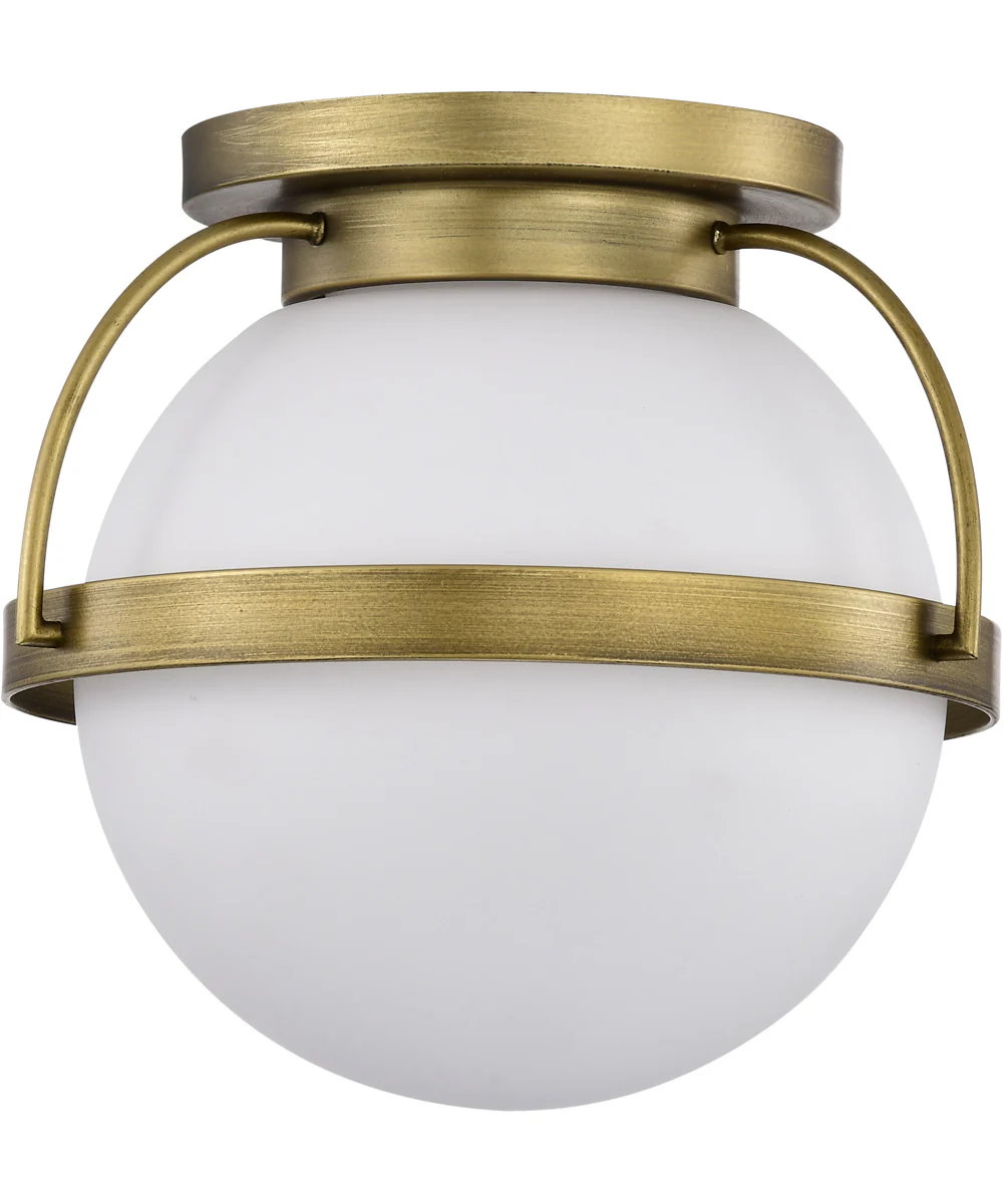 Lakeshore 1-Light Close-to-Ceiling Natural Brass - Image 3