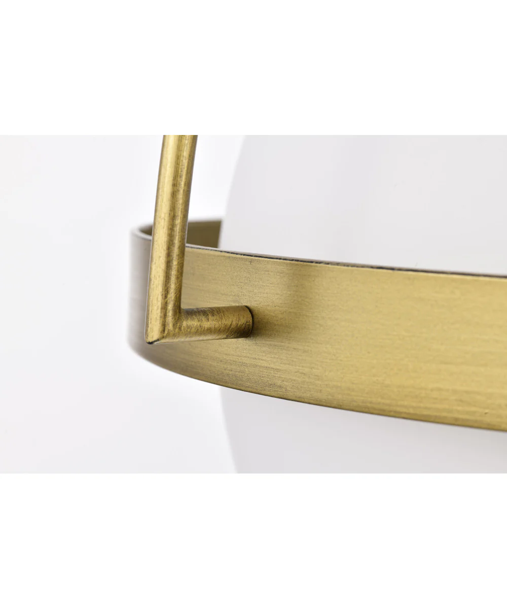 Lakeshore 1-Light Close-to-Ceiling Natural Brass - Image 10