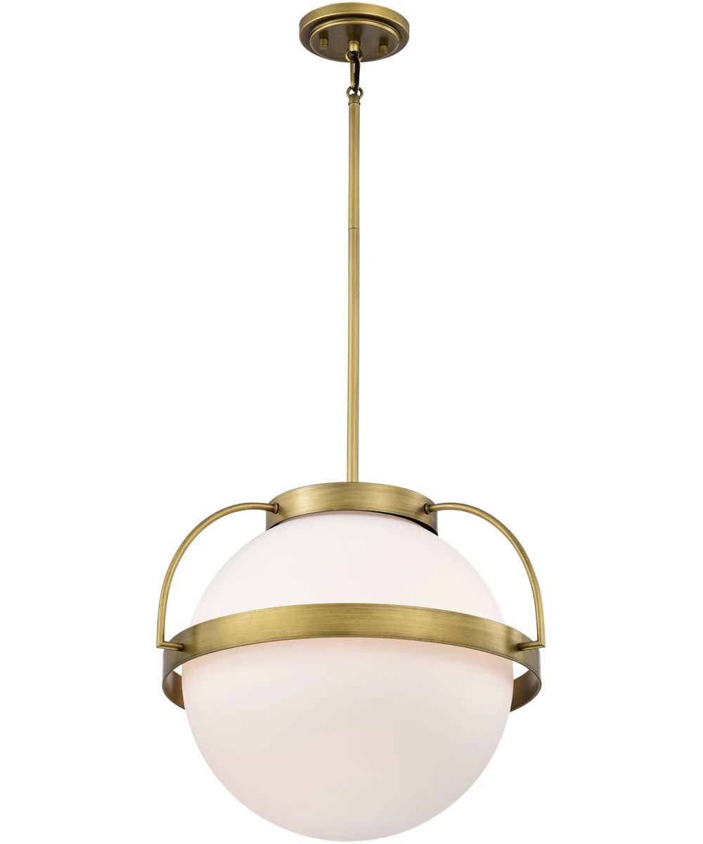 Lakeshore 1-Light Pendant Natural Brass - Image 6