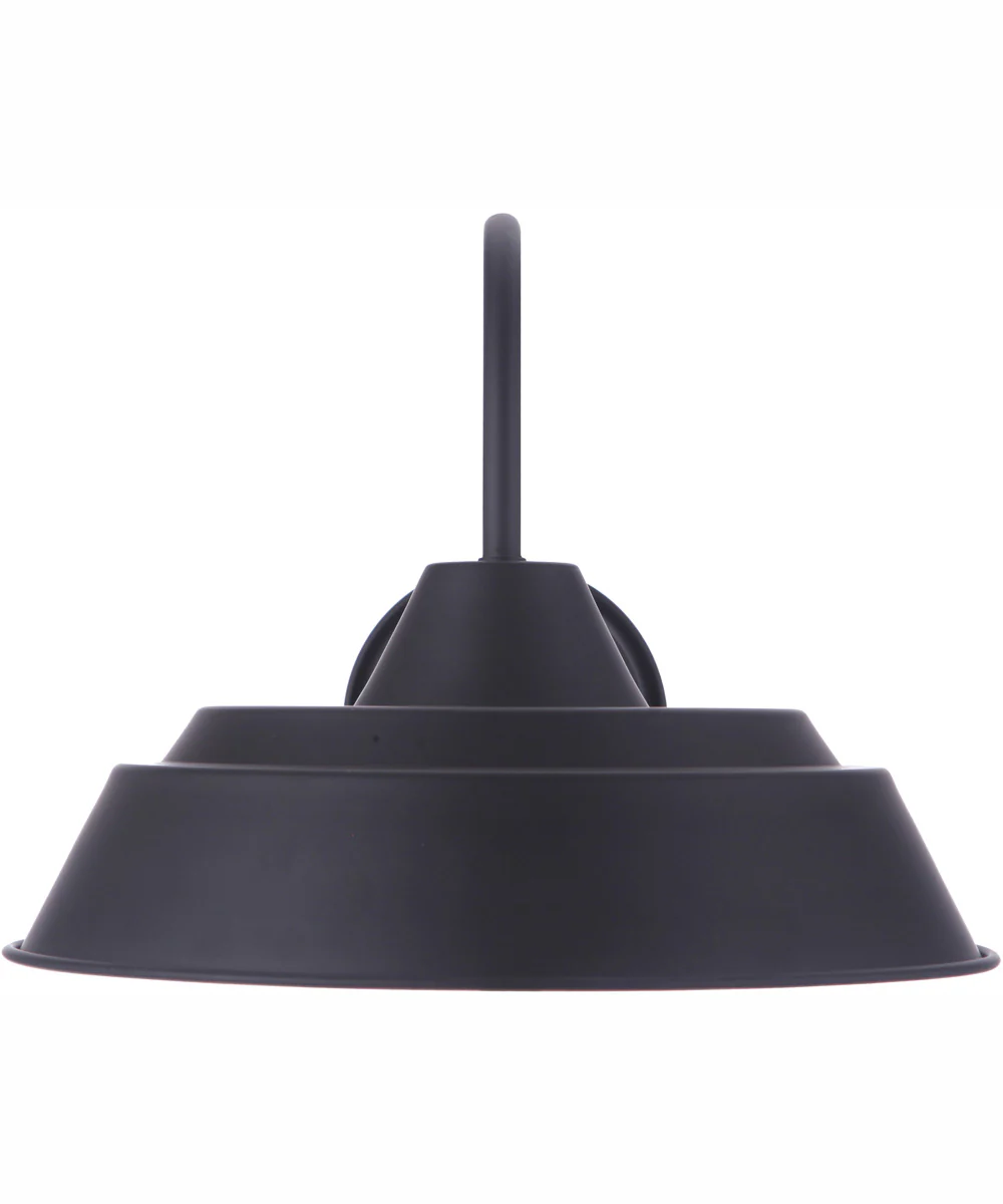 Landmark 1-Light Outdoor Wall Lantern Midnight - Image 4