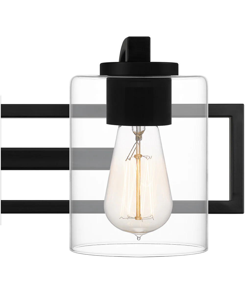 Lansdowne Extra Large 4-light Bath Light Matte Black - Image 6
