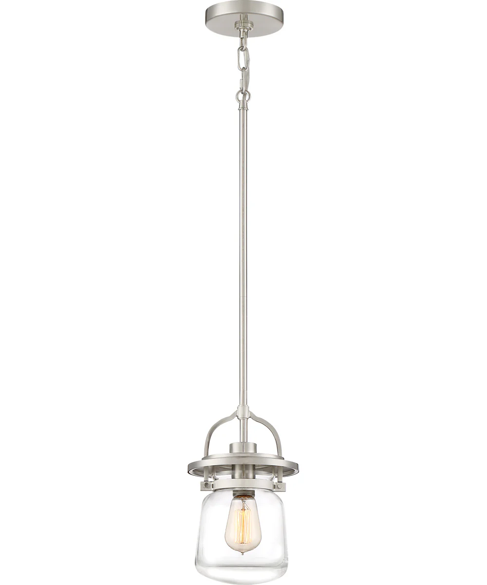 LaSalle Small 1-light Mini Pendant Brushed Nickel - Image 2