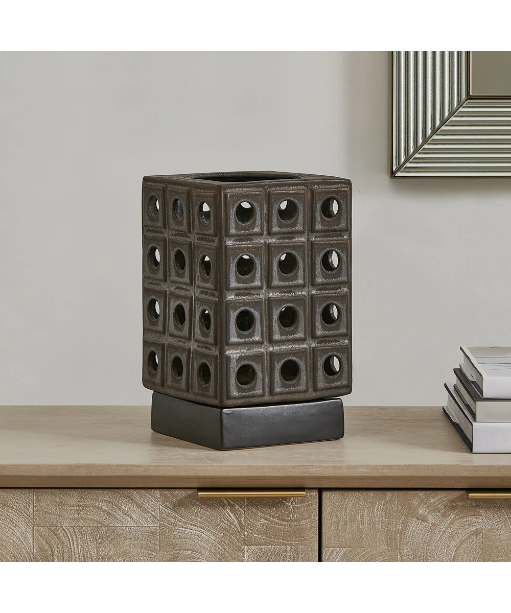 Lattice Indoor-Outdoor Lantern Candleholder - Image 2