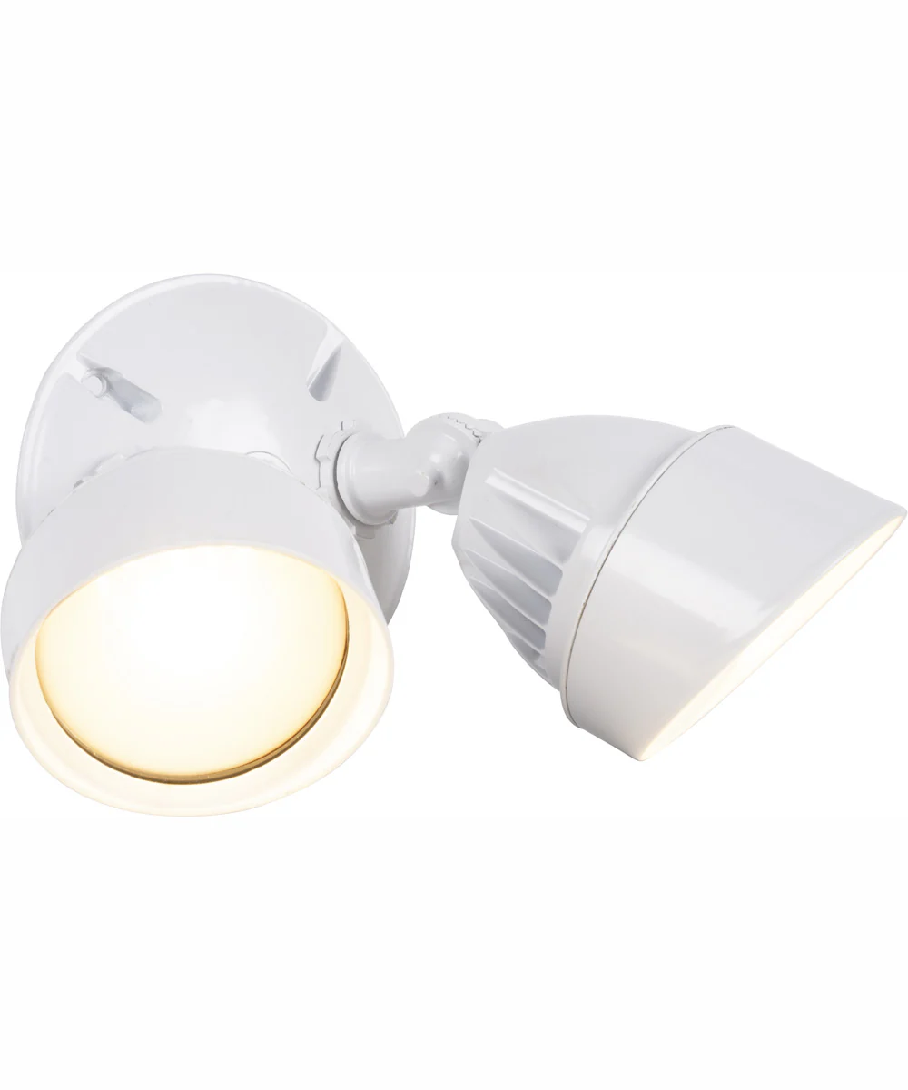 LED Flood 2-Light Outdoor Flood Light White - Image 2