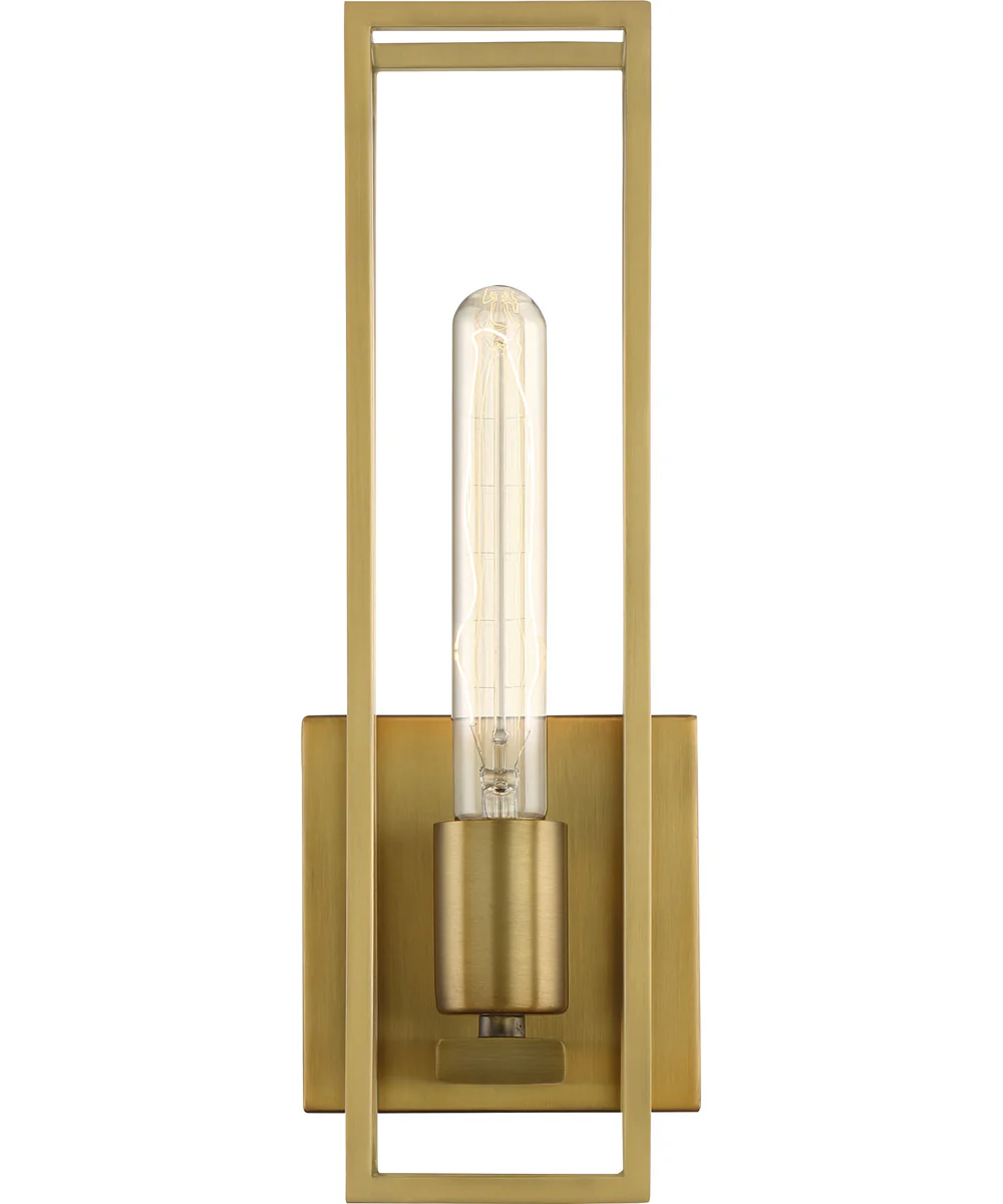 Leighton Small 1-light Wall Sconce Weathered Brass - Image 4