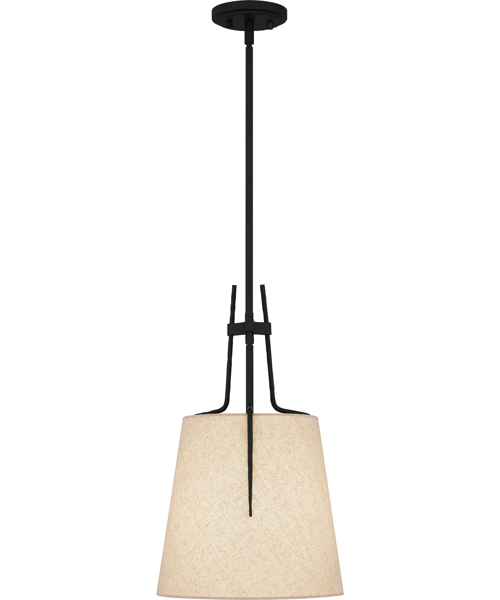 Leona Small 1-light Mini Pendant Matte Black - Image 4