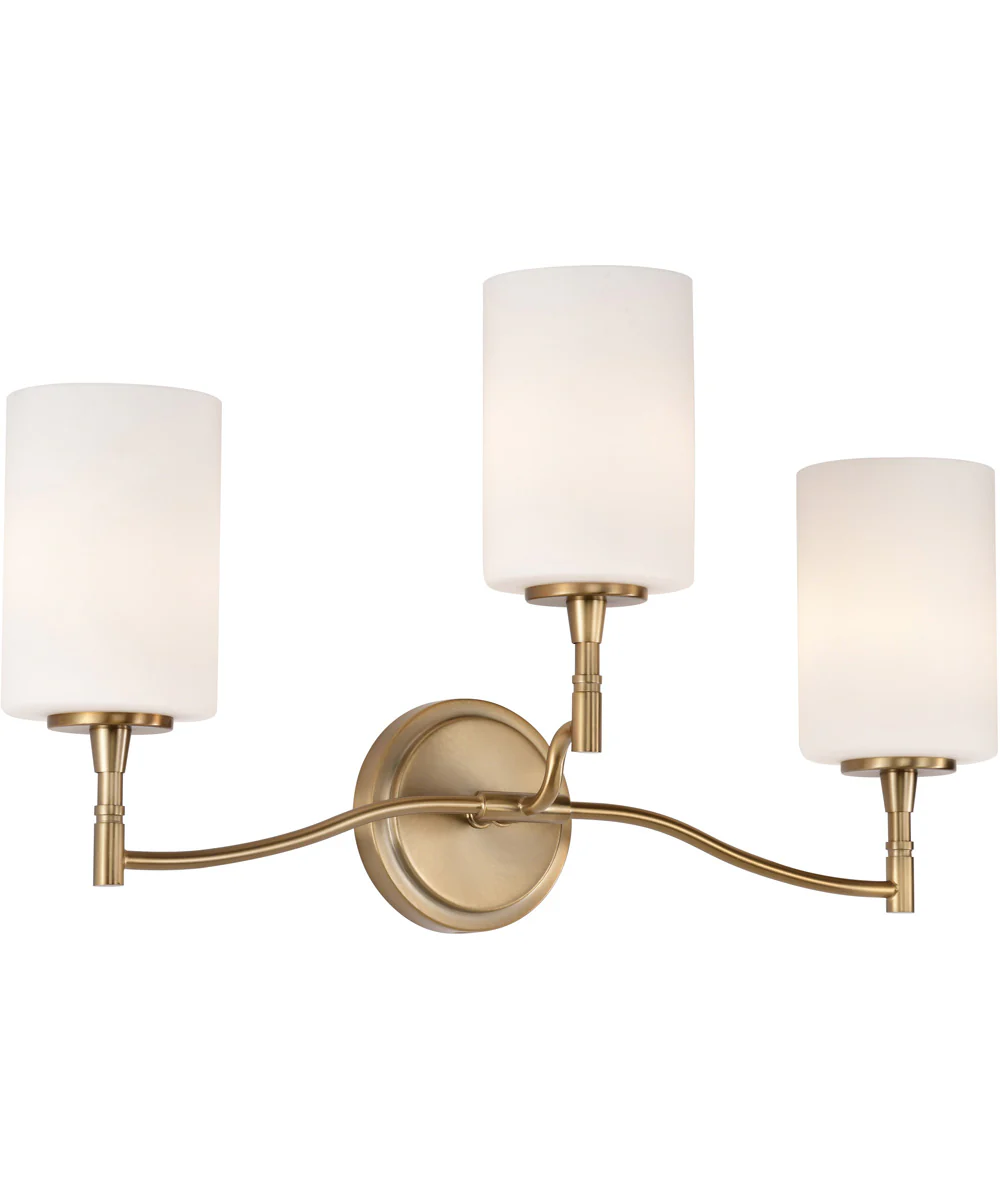 Liam 3-Light Vanity & Wall Burnished Brass - Image 2