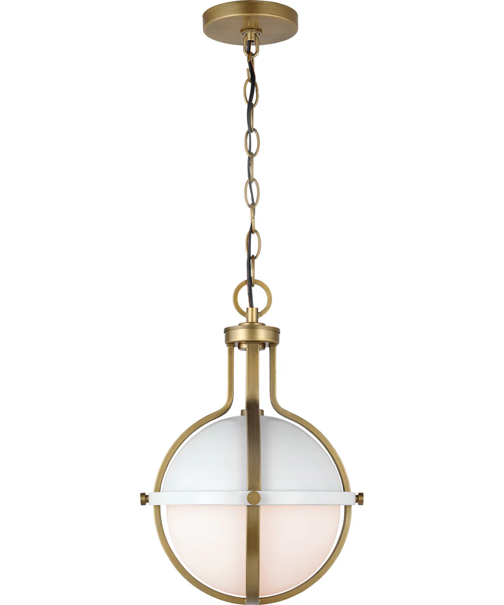 Lincoln 1-Light Pendant Matte White - Image 2