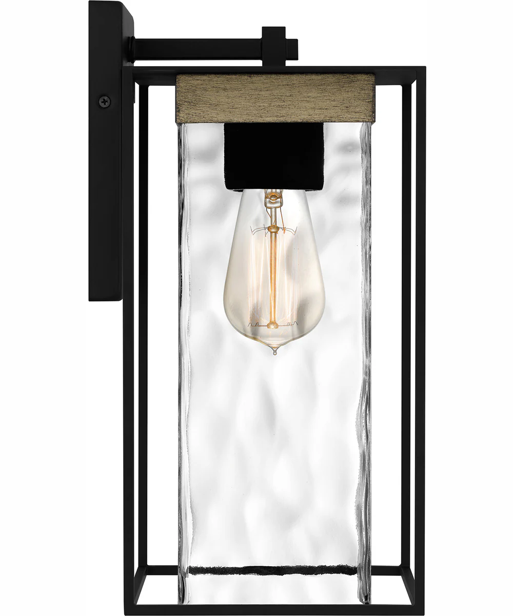 Longwood Medium 1-light Outdoor Wall Light Matte Black - Image 5