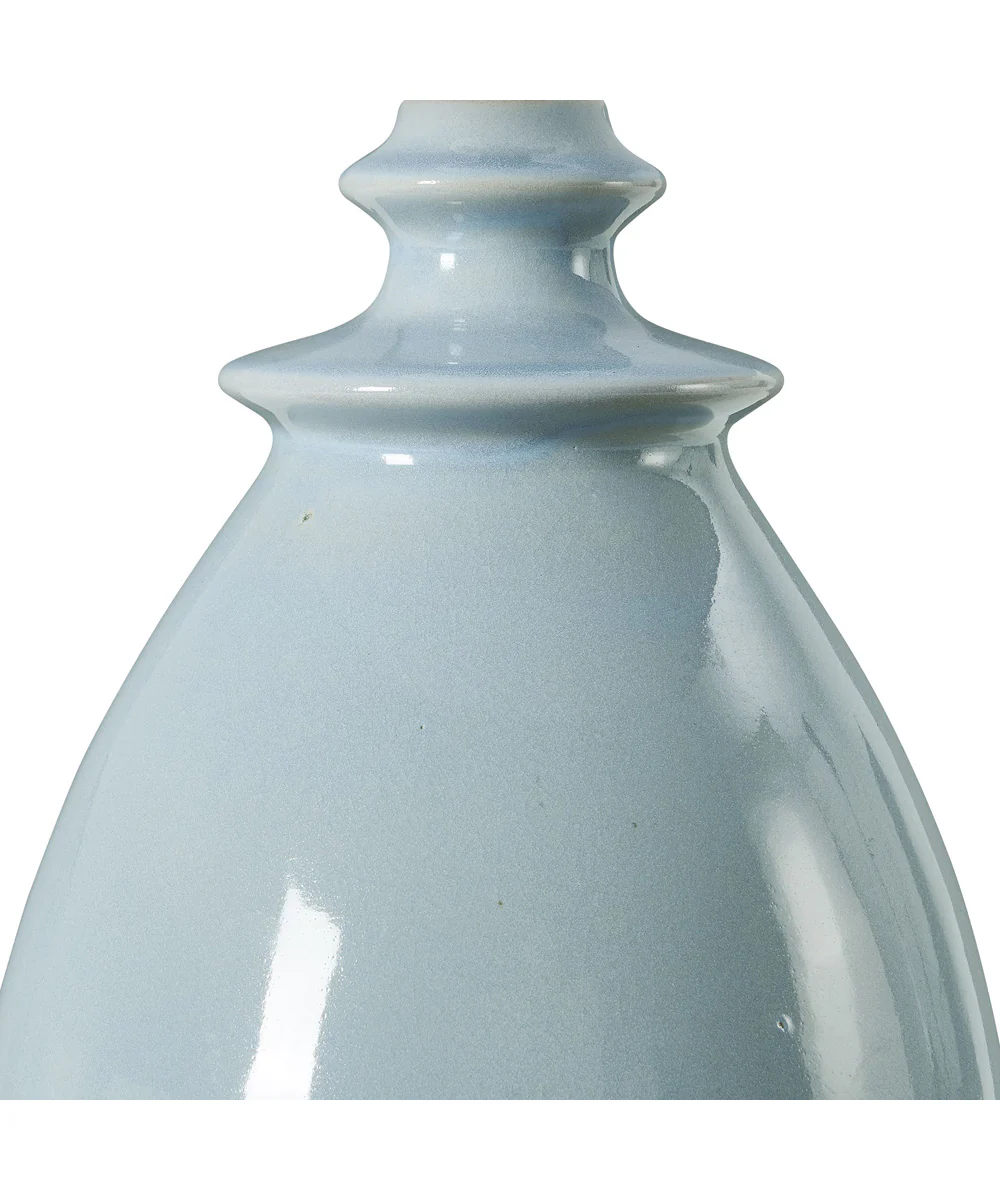 Lorene Light Blue Table Lamp - Image 4