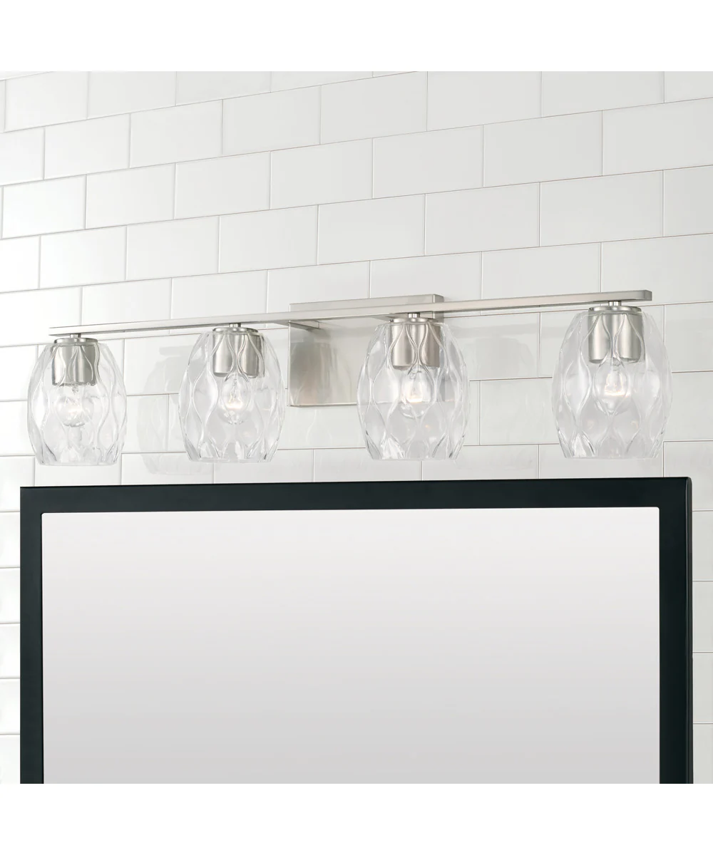 Lucas 4-Light Vanity Brushed Nickel - Image 2