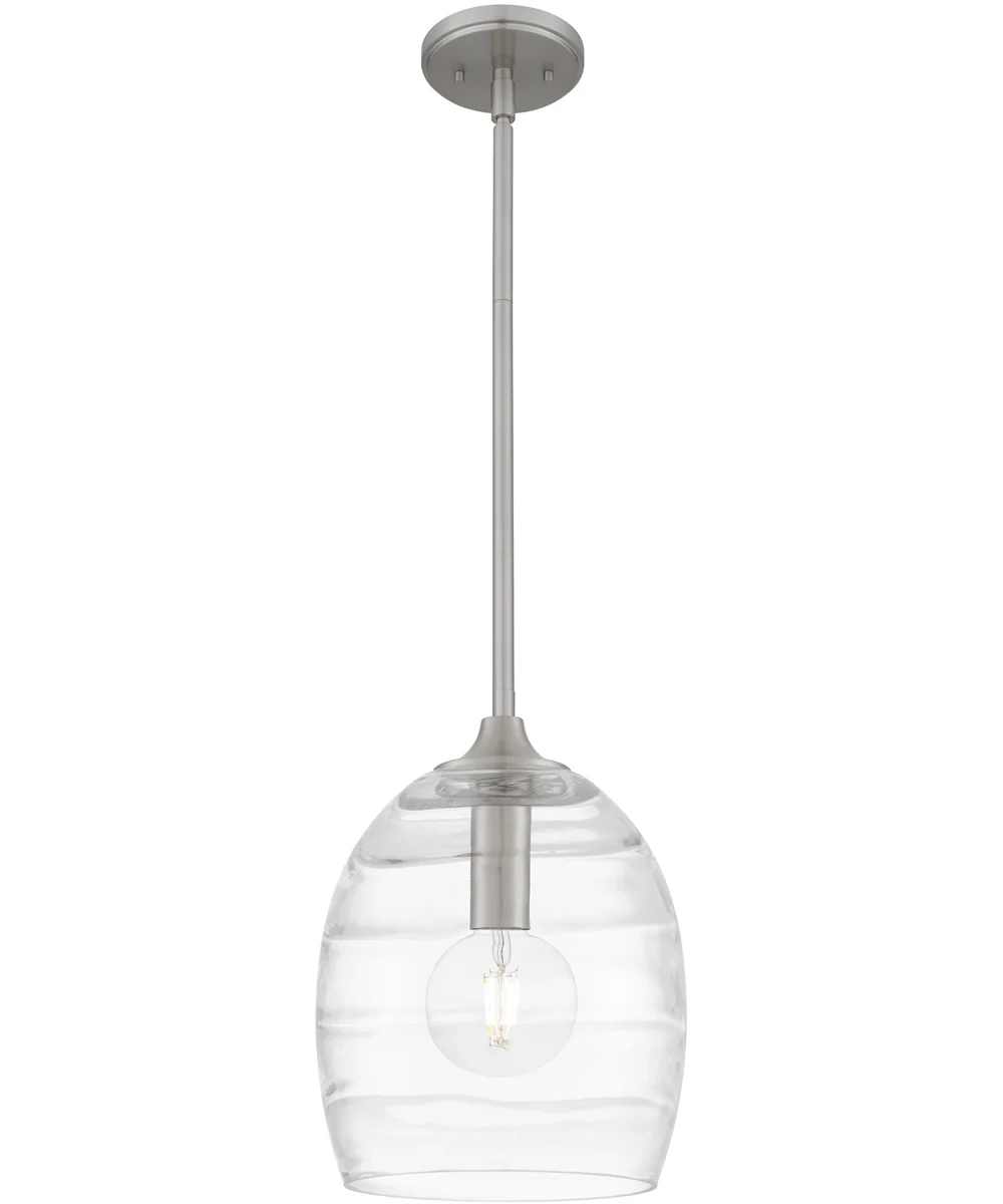 Lucy 1-light Mini Pendant Brushed Nickel