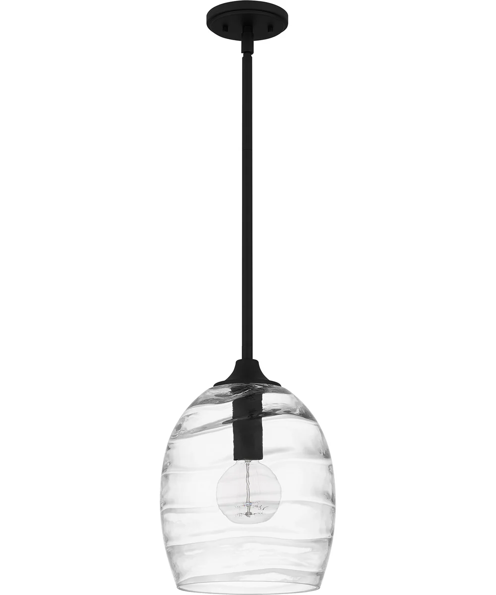 Lucy 1-light Pendant Matte Black - Image 2