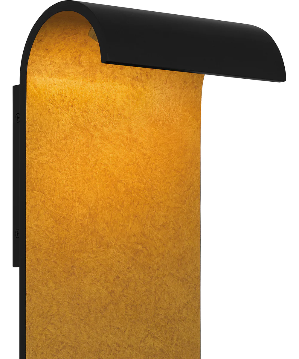 Lunar Large Outdoor Wall Light Coastal Armour Aluminum Matte Black - Image 5