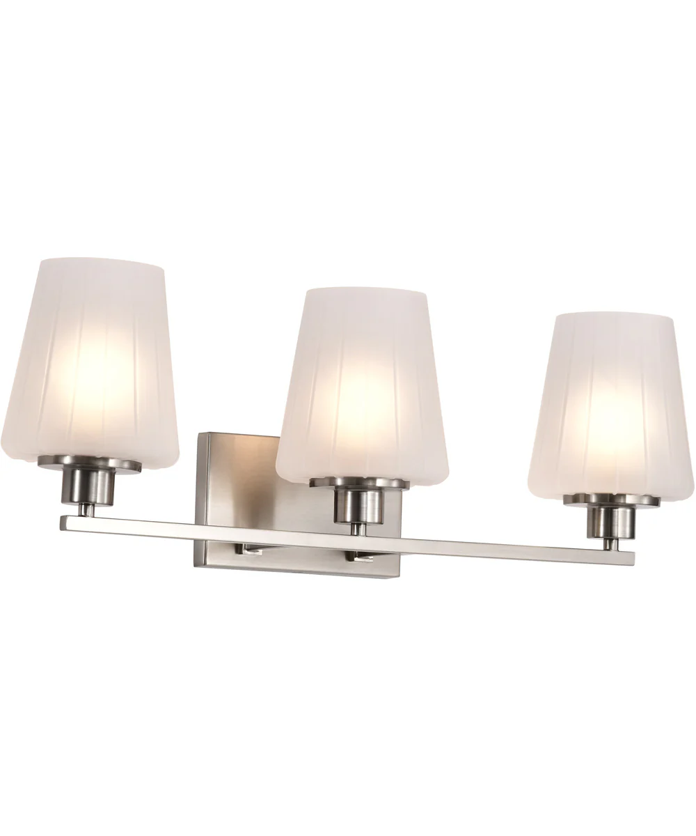 Lune 3-Light Vanity & Wall Brushed Nickel - Image 4