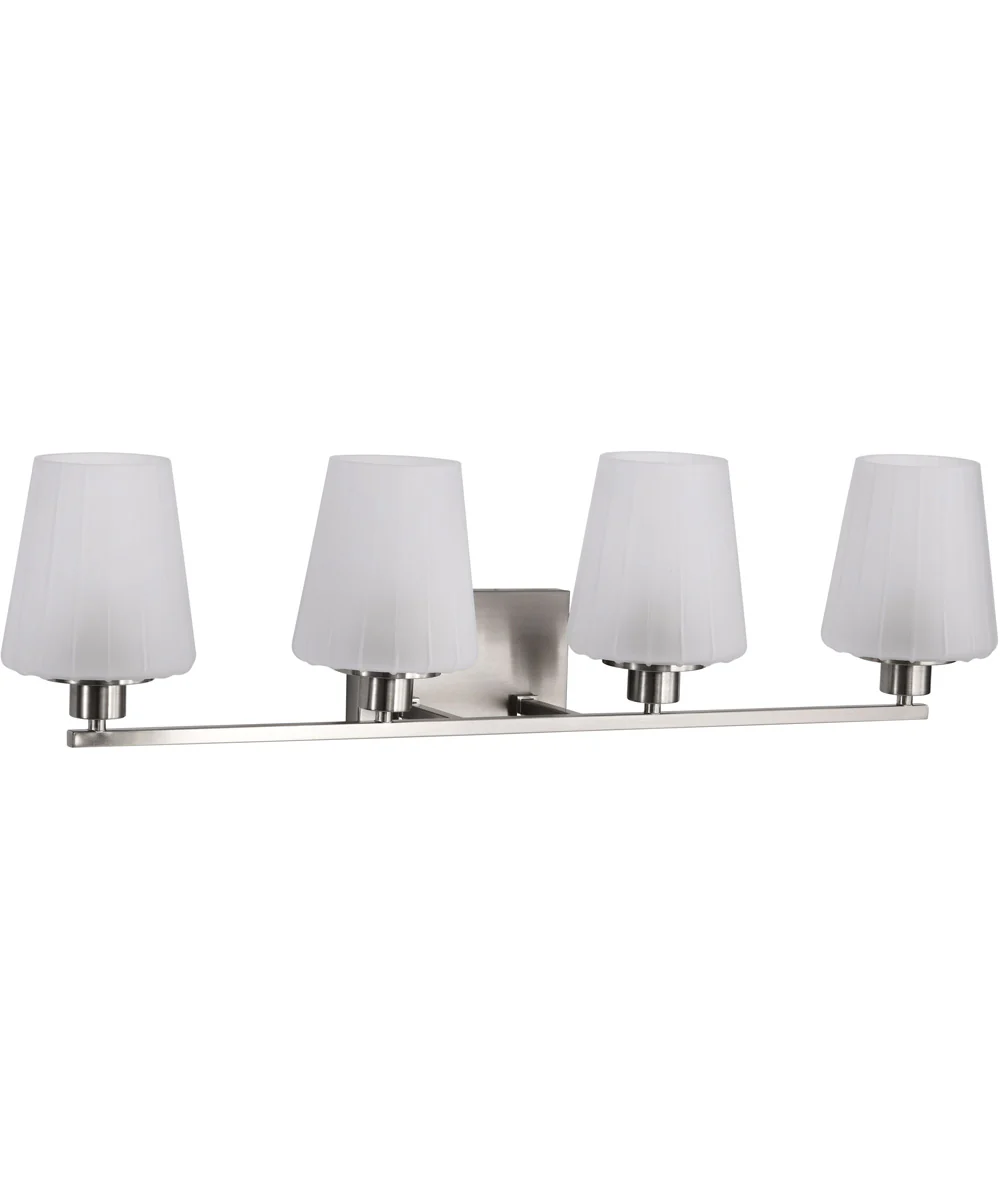 Lune 4-Light Vanity & Wall Brushed Nickel - Image 5