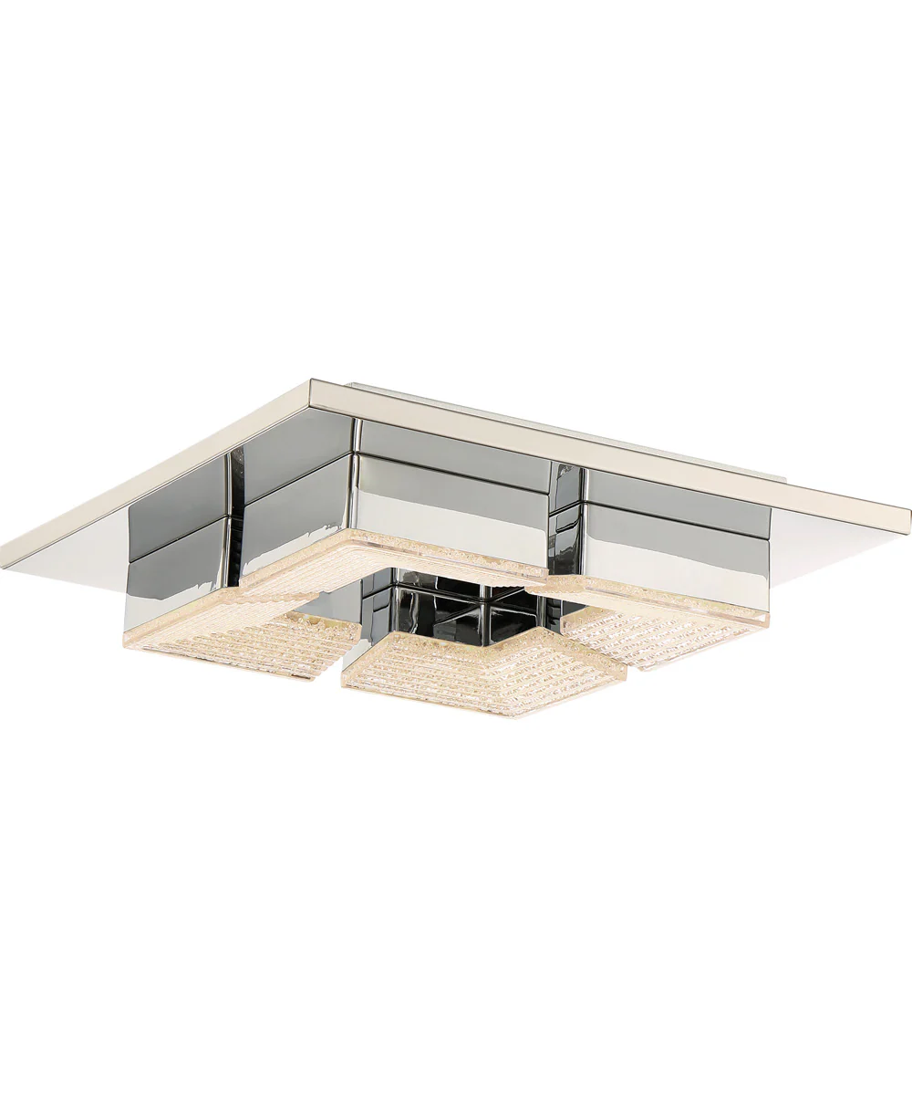 Lunette Small Flush Mount Polished Chrome - Image 2