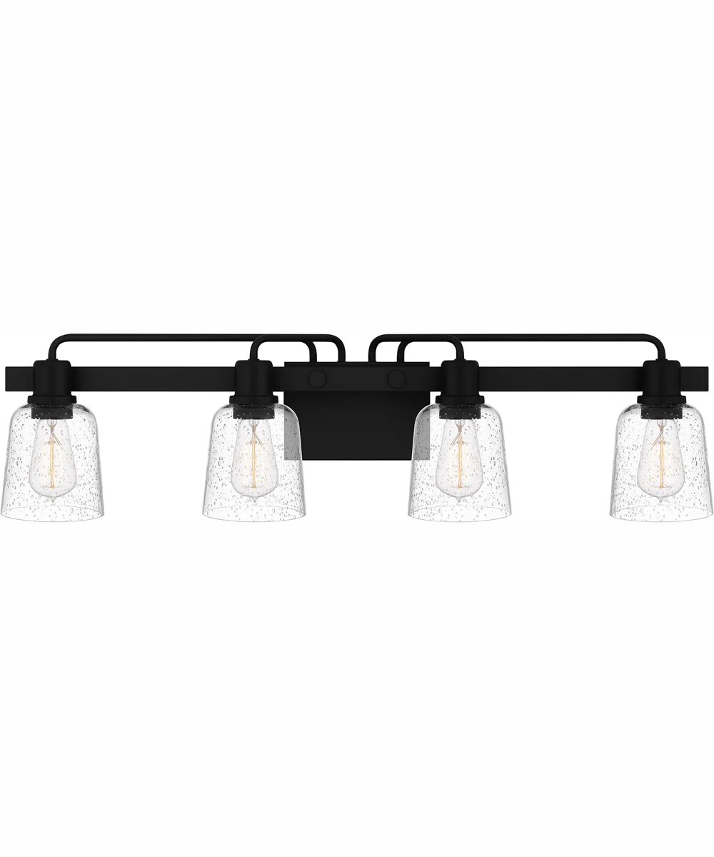 Lydia Extra Large 4-light Bath Light Matte Black - Image 2
