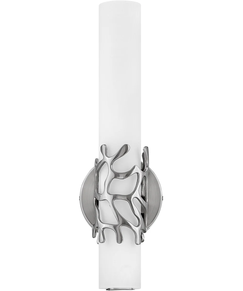 Lyra LED-Light Small LED Sconce in Brushed Nickel