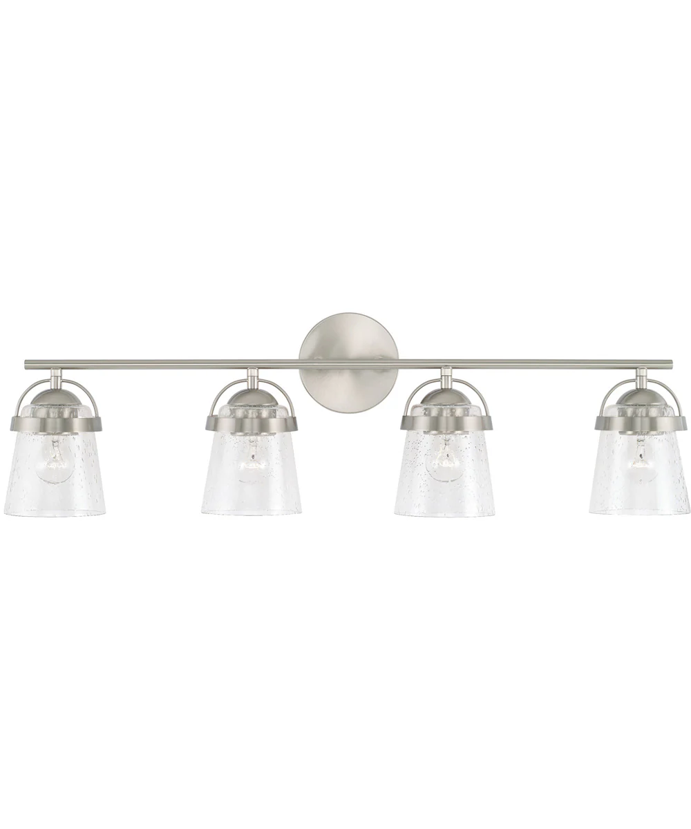 Madison 4-Light Vanity Brushed Nickel - Image 4