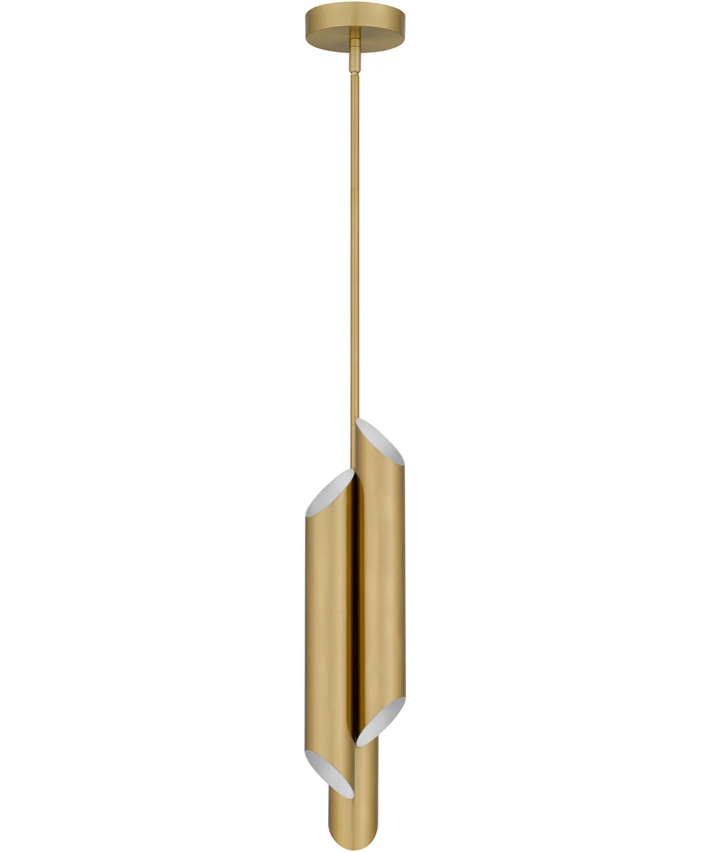 Manelis Mini Pendant Brushed Gold - Image 5