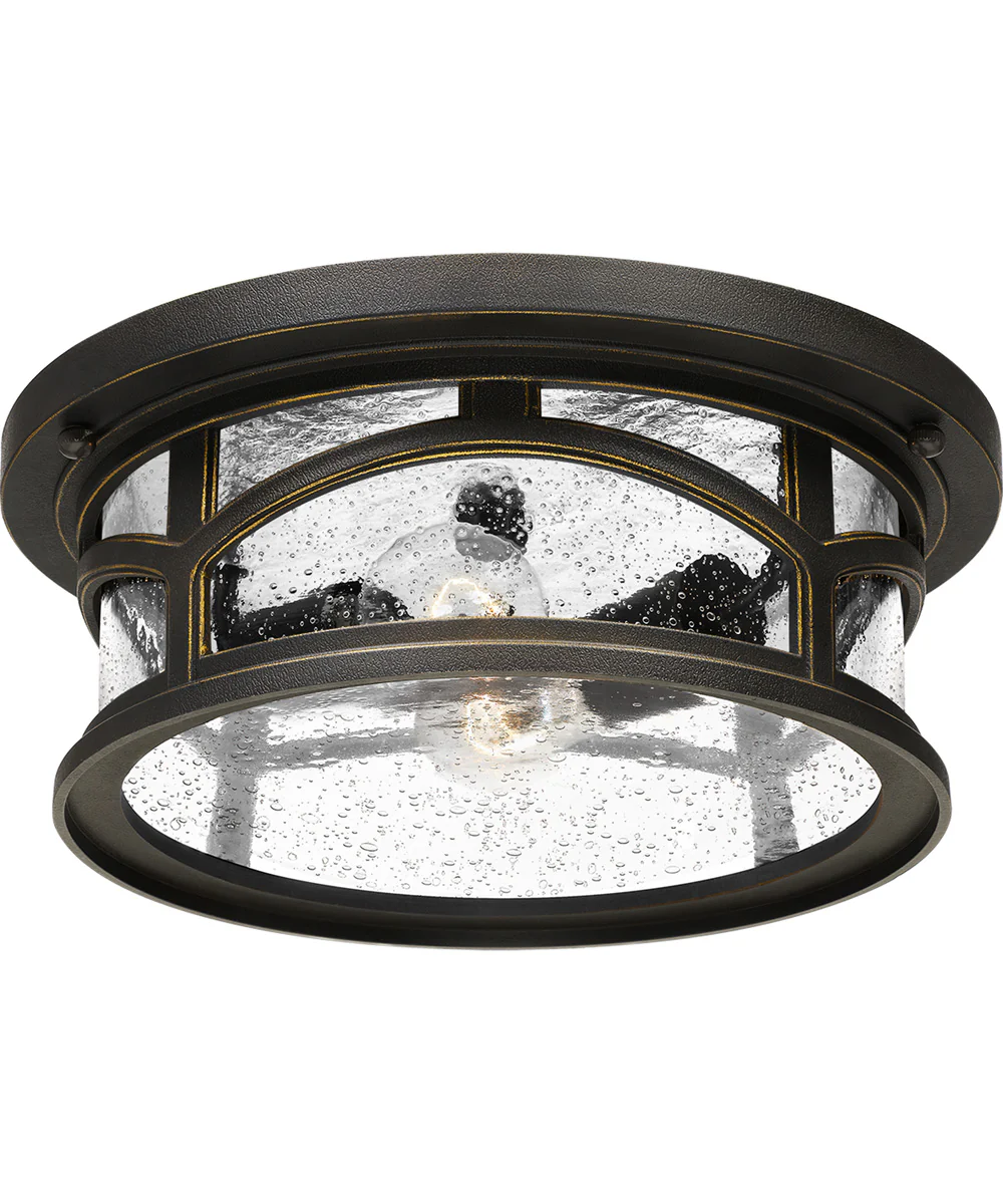 Marblehead Medium 2-light Outdoor Ceiling Light  Coastal Armour Palladian Bronze - Image 4