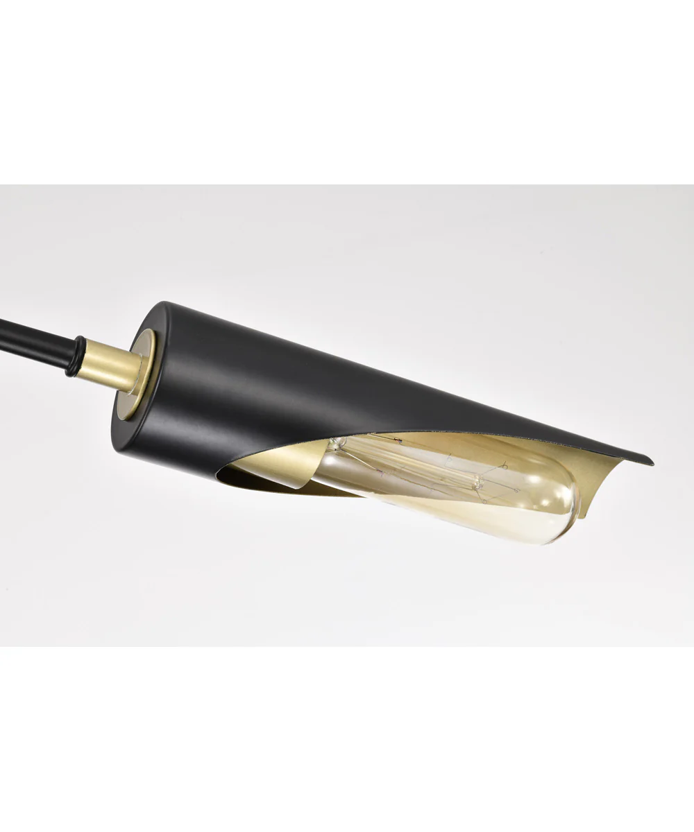 Marc 5-Light Chandelier Matte Black - Image 9