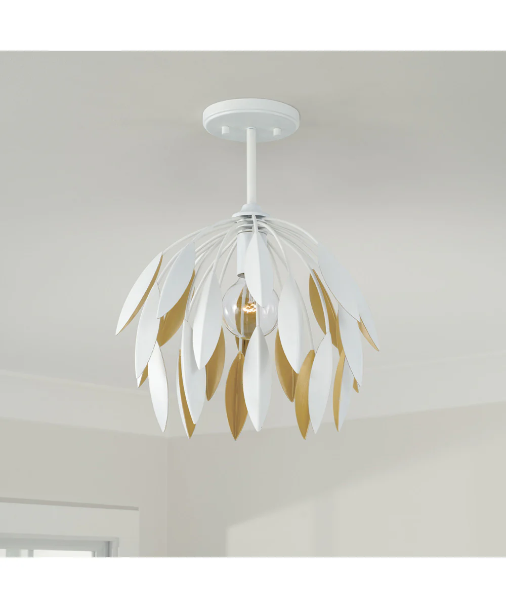 Margeaux 1-Light Pendant Matte White - Image 2