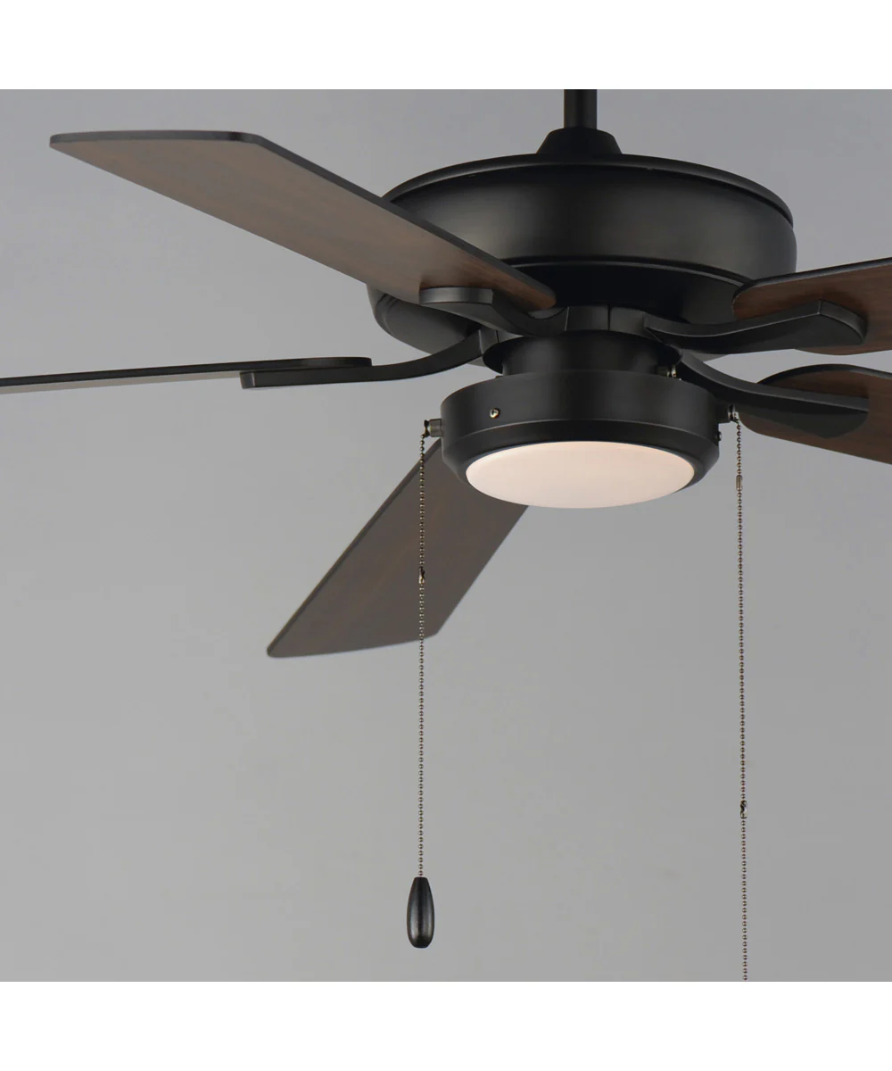 52 inch Super-Max Fan w/ LED Light Kit - Black Black - Image 4