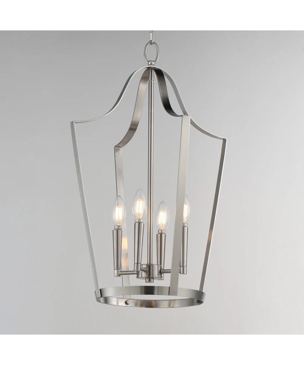 Arden 4-Light Pendant Satin Nickel - Image 2
