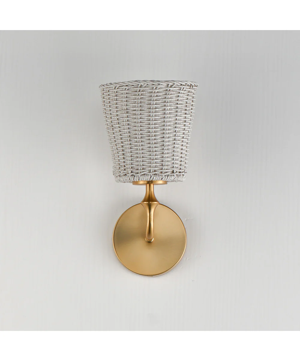 Baja 1-Light Sconce Natural Aged Brass - Image 2