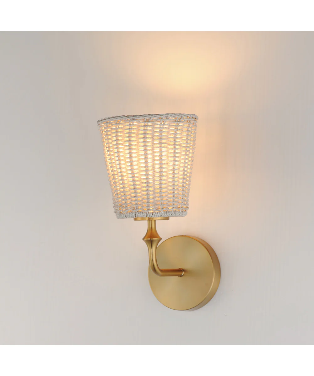 Baja 1-Light Sconce Natural Aged Brass - Image 5