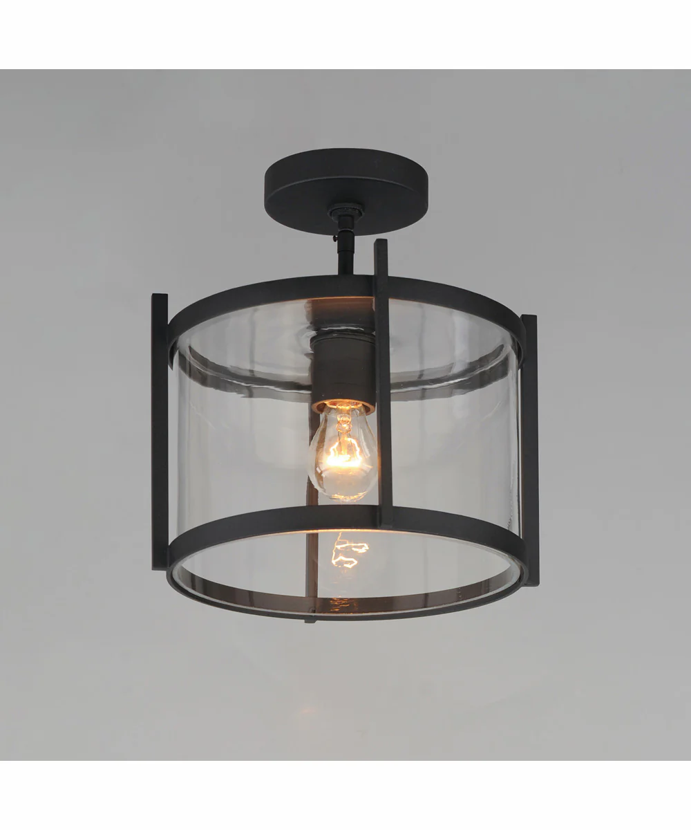Belfry 1-Light Semi-Flush/Pendant Black - Image 7