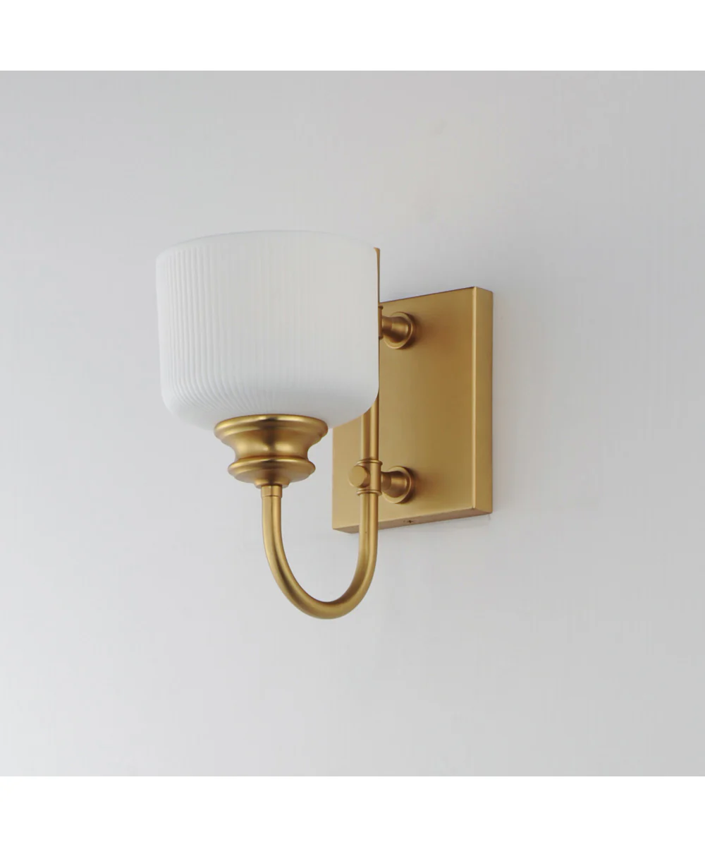 Bisque 1-Light Wall Sconce Natural Aged Brass - Image 5