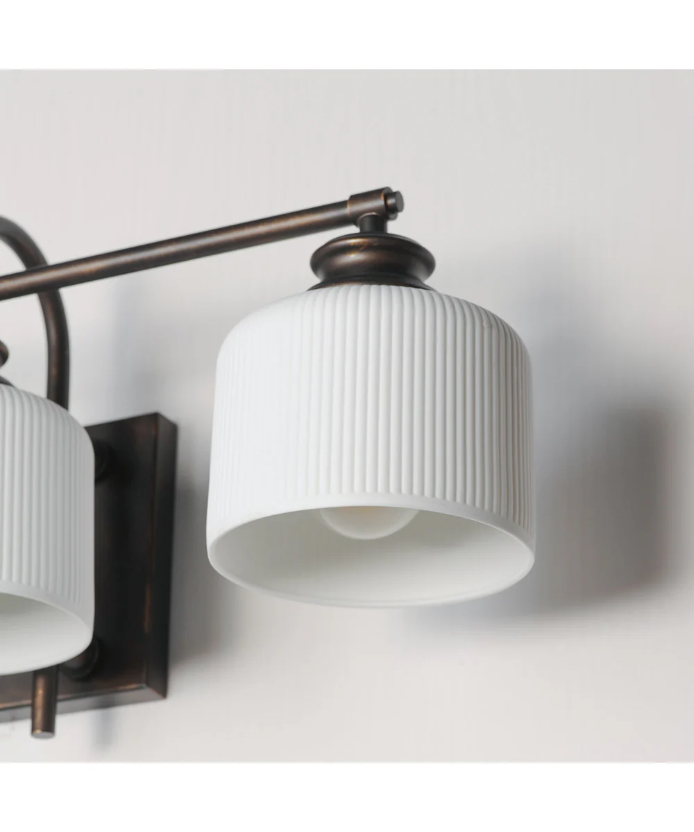 Bisque 4-Light Bath Vanity Oil Rubbed Bronze - Image 6